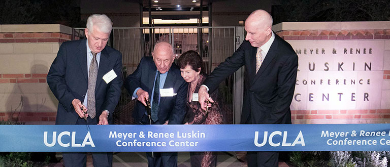 UCLA Luskin Conference Center Ribbon Cutting